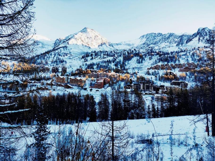 Rez De Chalet, Sauna Exterieur, Wifi, 4-6 Pers, 50M2 Isola 2000 Zewnętrze zdjęcie